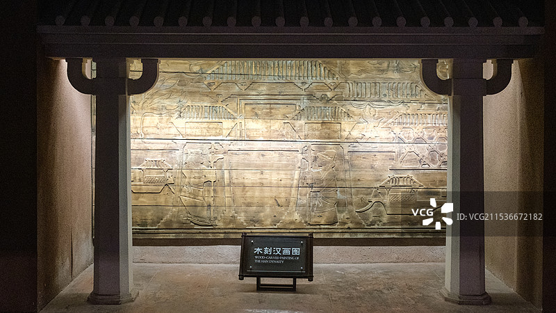 扬州汉陵苑王后寝宫图片素材