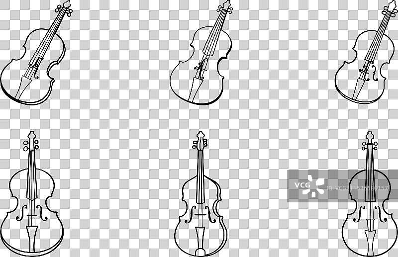 探索大提琴丰富而深沉的音色图片素材