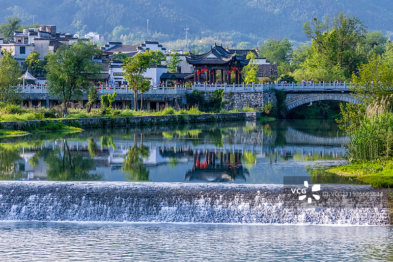 宏村春色图片素材