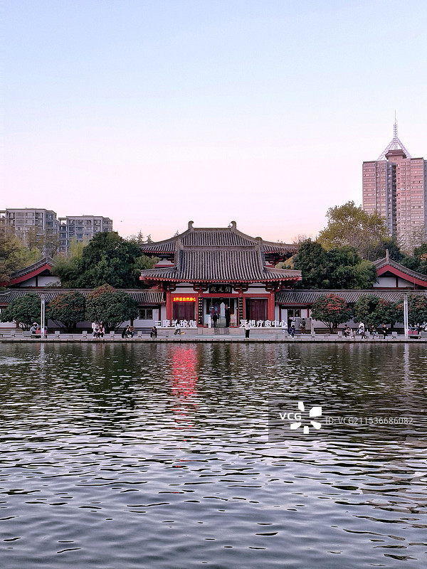 开元殿正面图片素材