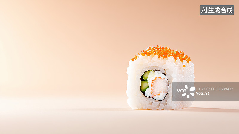 【AI数字艺术】美味的寿司卷图片素材