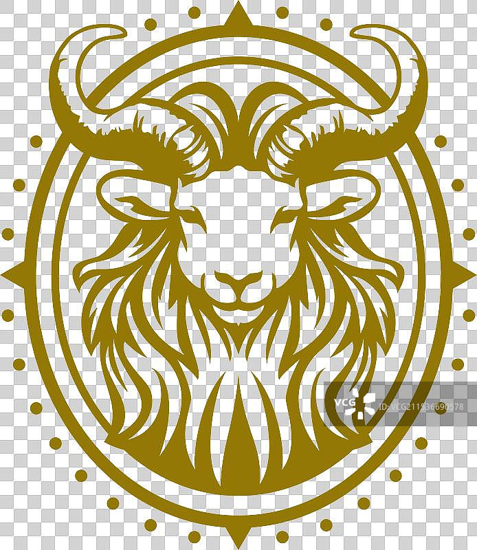 摩羯座星座图片素材