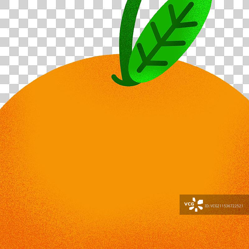 一颗橙子图片素材