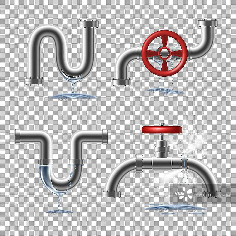 管道爆破 2x2 设计概念图片素材