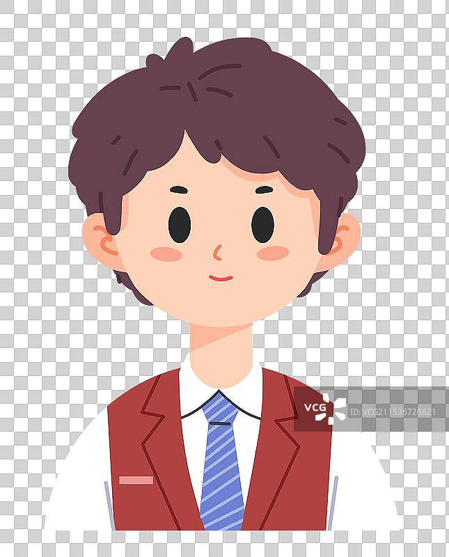 卡通头像图片素材