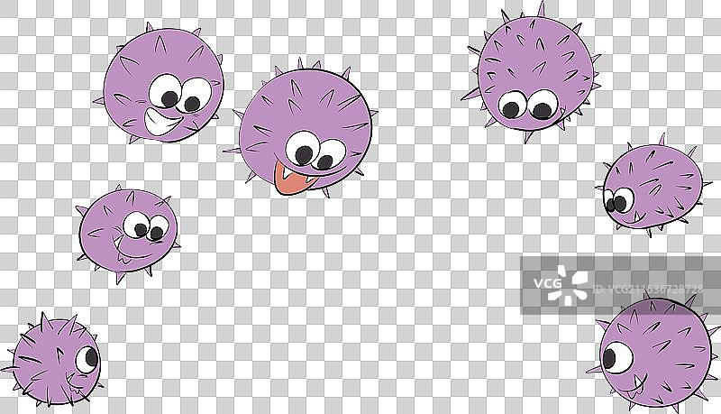 病毒元素图片素材