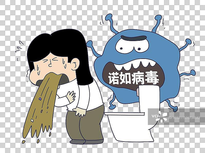 诺如病毒病人图片素材