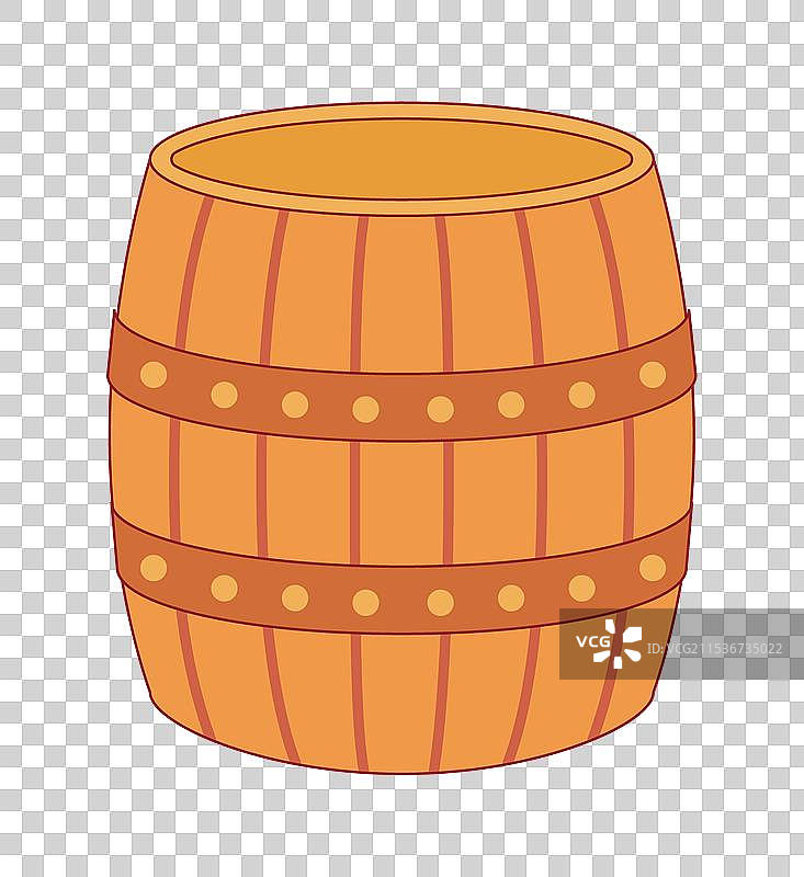 橡木啤酒桶图片素材