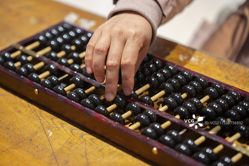 非物质文化遗产传统文化算盘图片素材