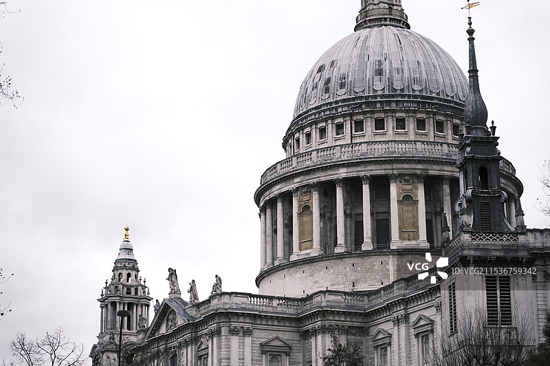 London St Paul's Cathedral 伦敦圣保罗大教堂图片素材