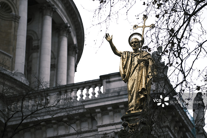 London St Paul's Cathedral 伦敦圣保罗大教堂图片素材