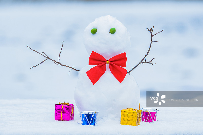 冬天雪景图片素材