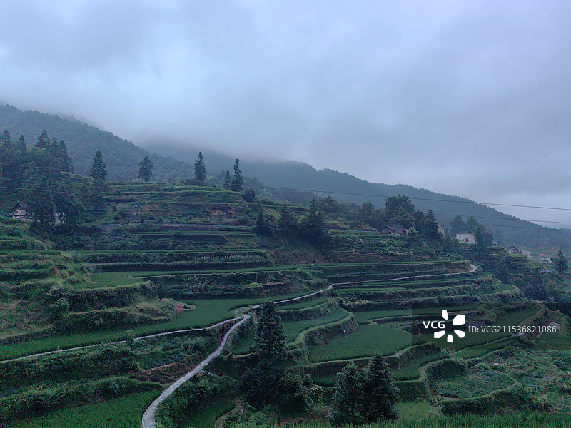 贵州梯田图片素材
