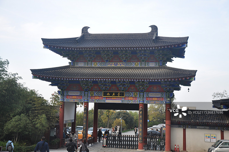 西安南五台景区图片素材