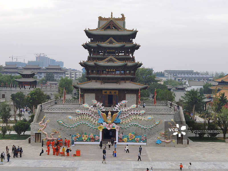 菏泽水浒好汉城图片素材