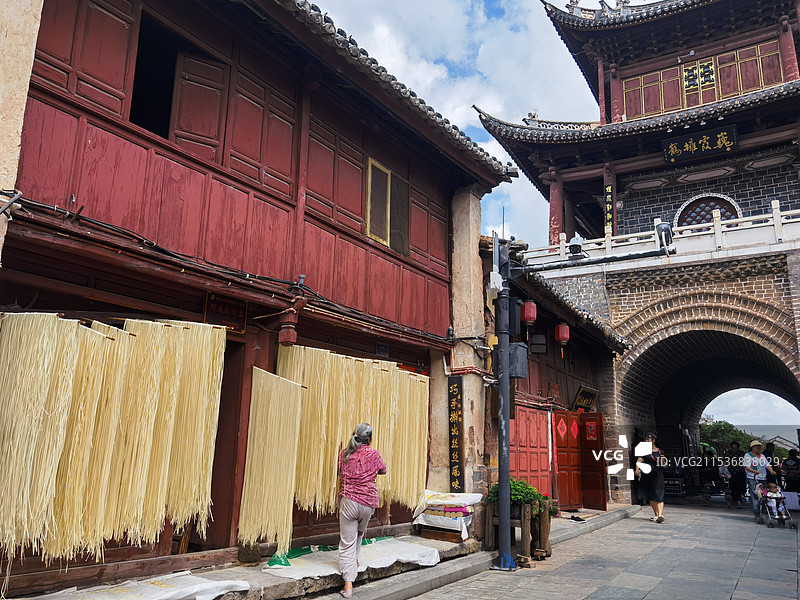 大理巍山古城一巍宝山旅游区图片素材