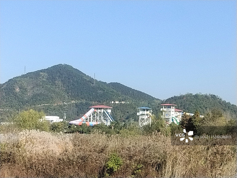 湘潭市昭山城市海景水上乐园景区图片素材