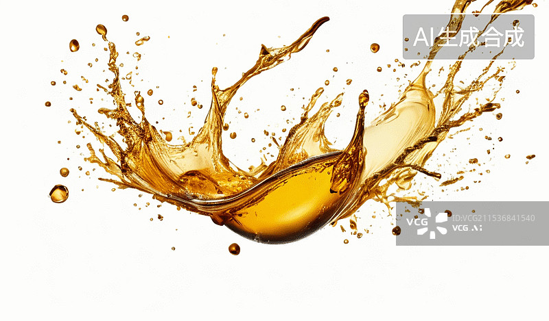 【AI数字艺术】咖啡飞溅图片素材