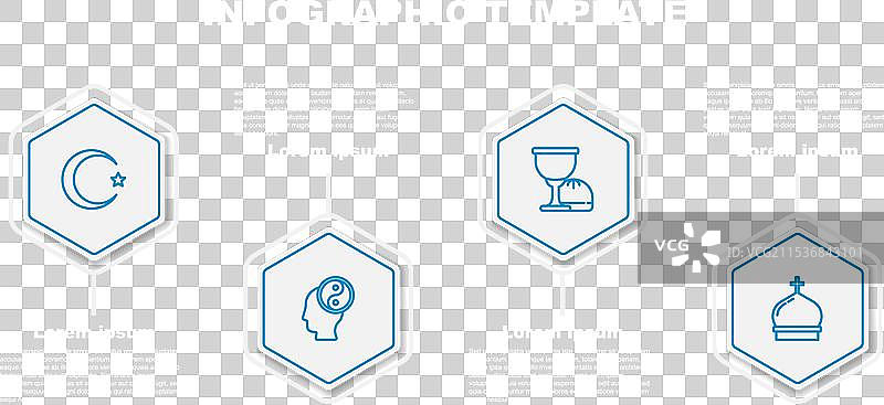 设置线条星月、阴阳、圣杯或图片素材
