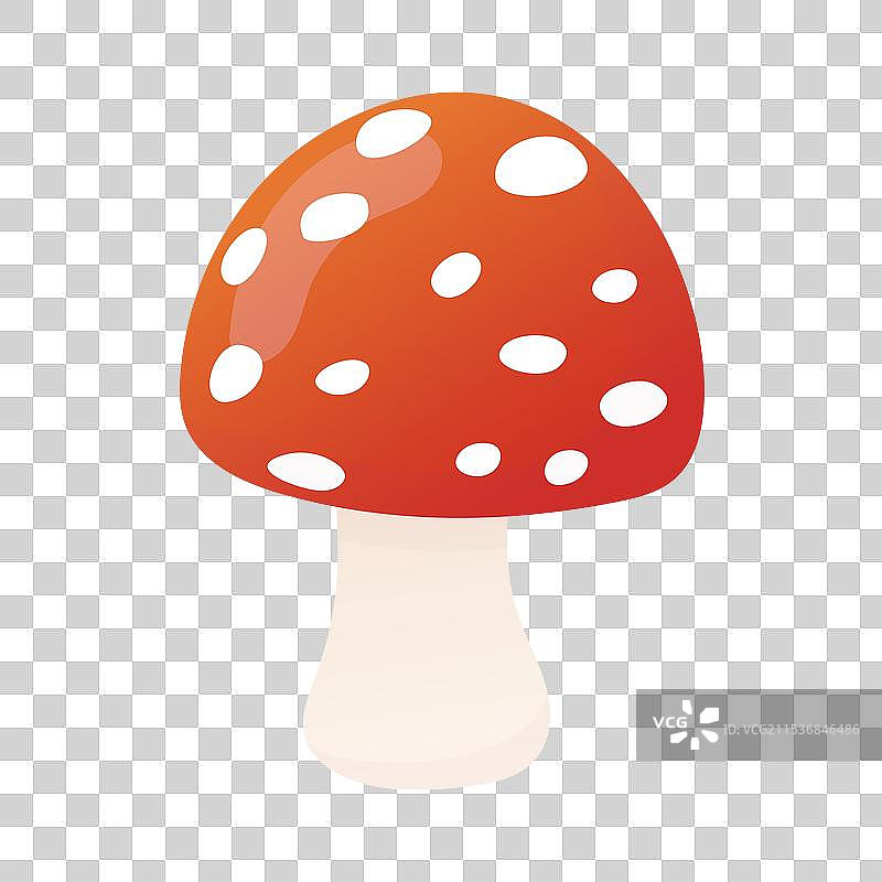 可爱的小苍蝇伞卡通图案图片素材