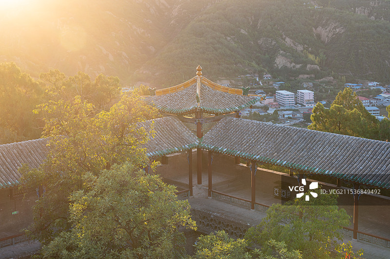 山西蒲县东岳庙图片素材