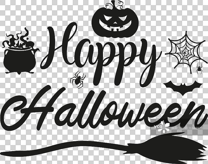 快乐万圣节SVG设计图像图片素材