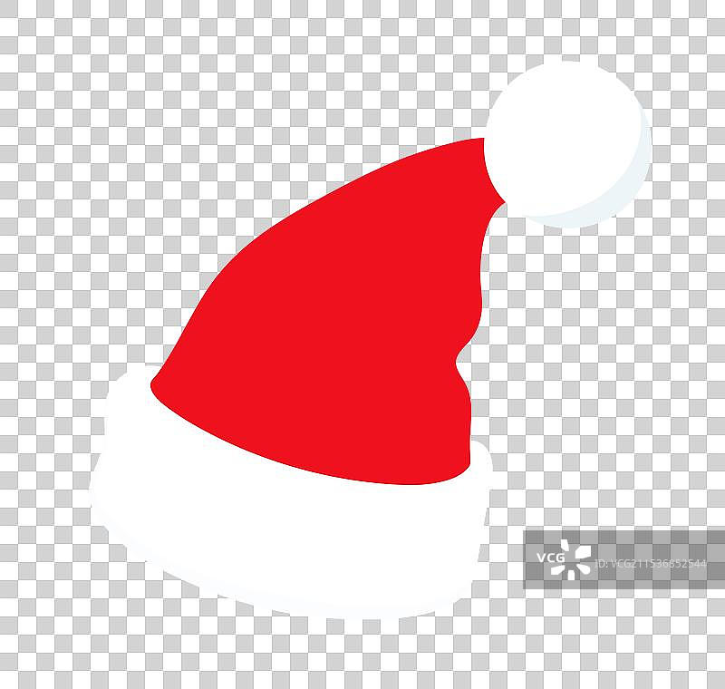 圣诞老人帽设计元素图片素材