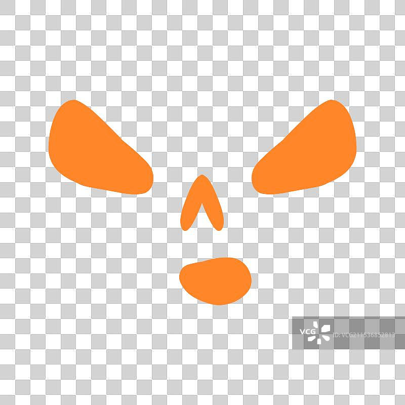 阴森的万圣节面孔与诡异气氛图片素材