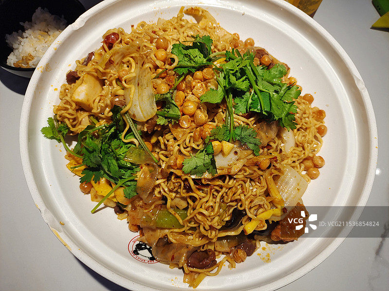 香辣方便面图片素材