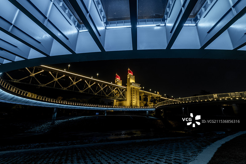 南京长江大桥图片素材