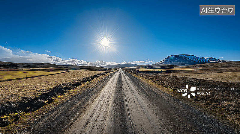 【AI数字艺术】越野赛跑车道公路汽车广告背景图图片素材