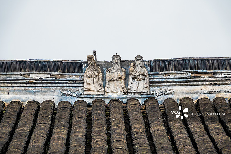 苏州园林之同里古镇崇本堂、嘉荫堂图片素材