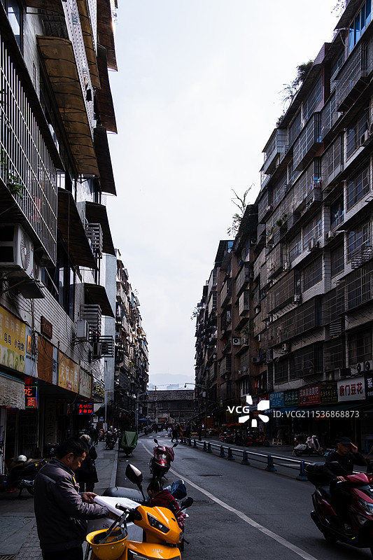 宜宾老区街道图片素材