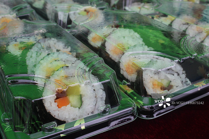 美食节寿司卷图片素材