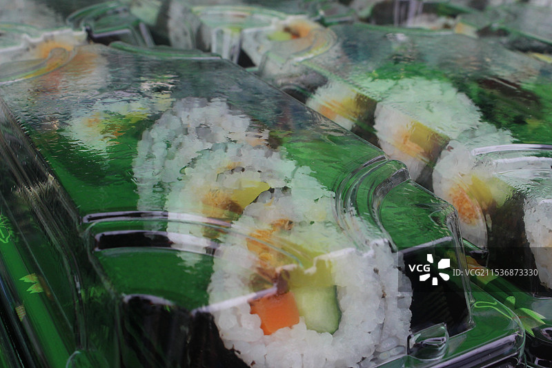 美食节寿司卷图片素材