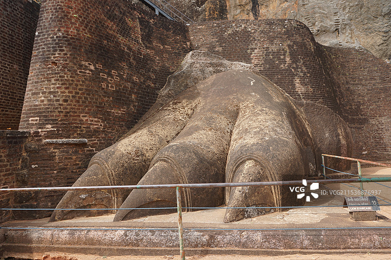 斯里兰卡狮子岩景区图片素材