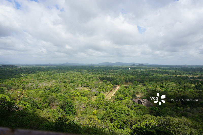 斯里兰卡狮子岩景区图片素材