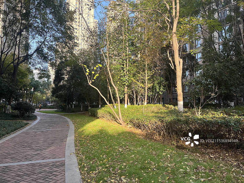 武昌百瑞景小区图片素材