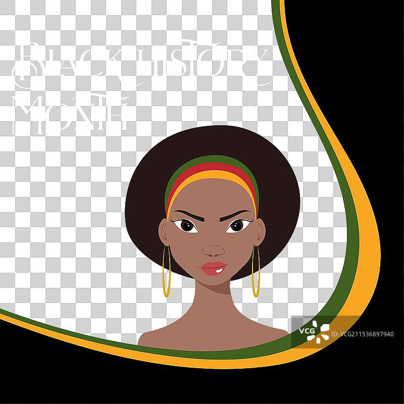 黑人历史月图片素材