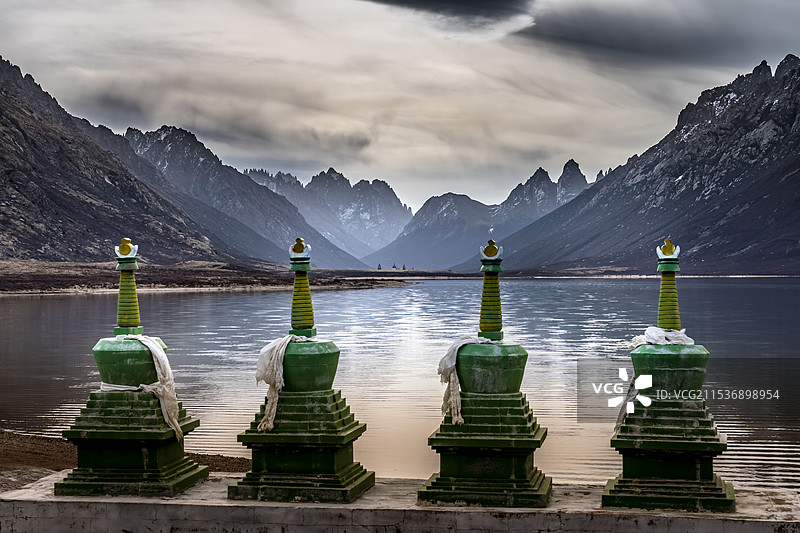 青海年保玉则景观图片素材