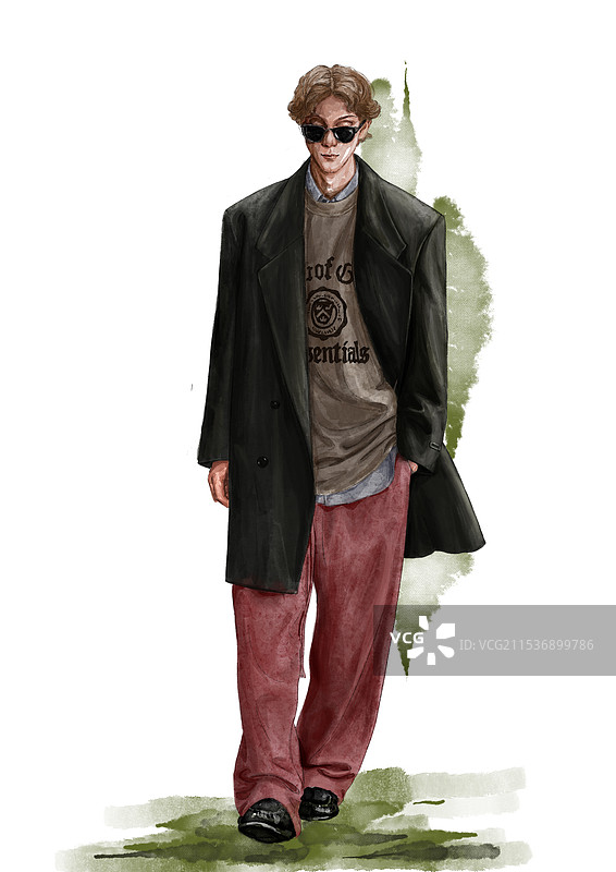 时尚插画——服装设计手绘图片素材