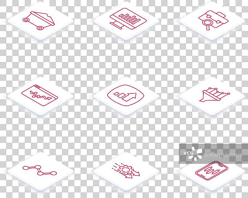 煤矿运输小车监控图表图片素材