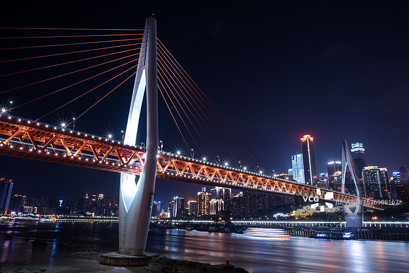 重庆东水门大桥图片素材