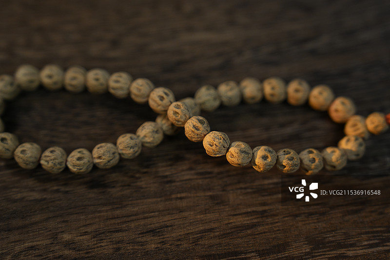 天然百香籽菩提子手串念珠图片素材