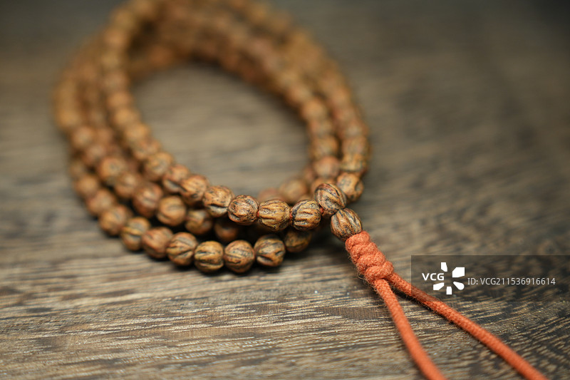 天然百香籽菩提子手串念珠图片素材