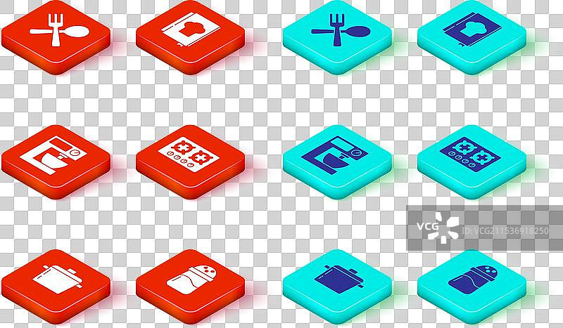 烹饪锅、盐、电动搅拌器、煤气炉图片素材