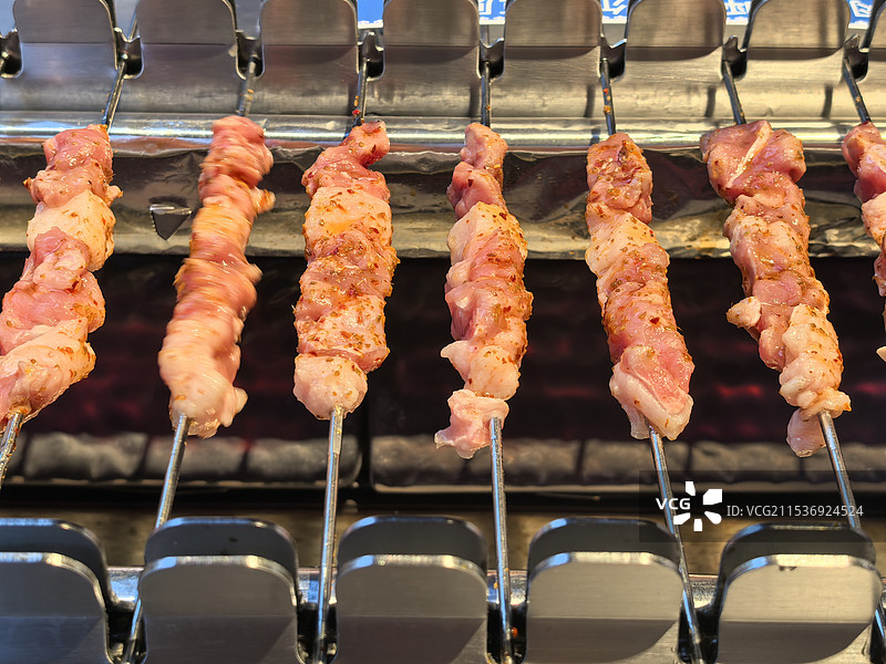 很久以前羊肉串 烤串图片素材