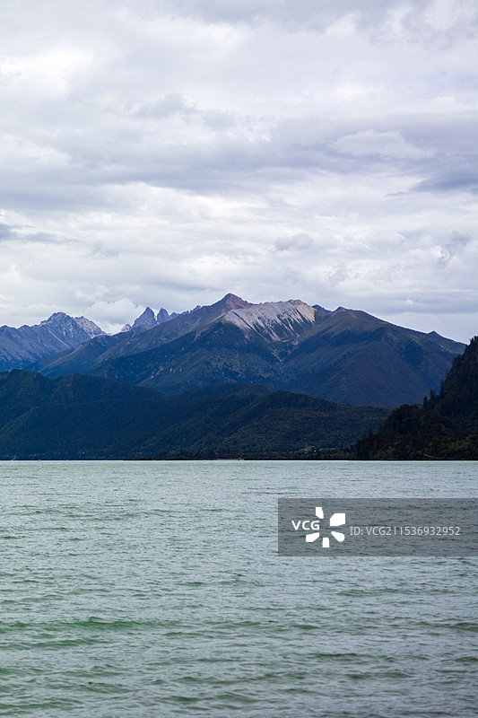 巴松措图片素材