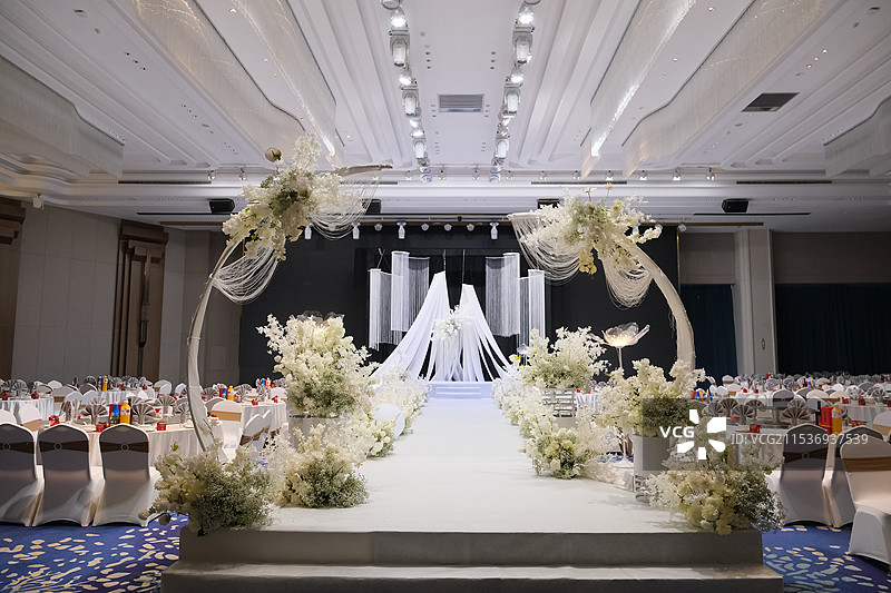 婚礼开始前图片素材