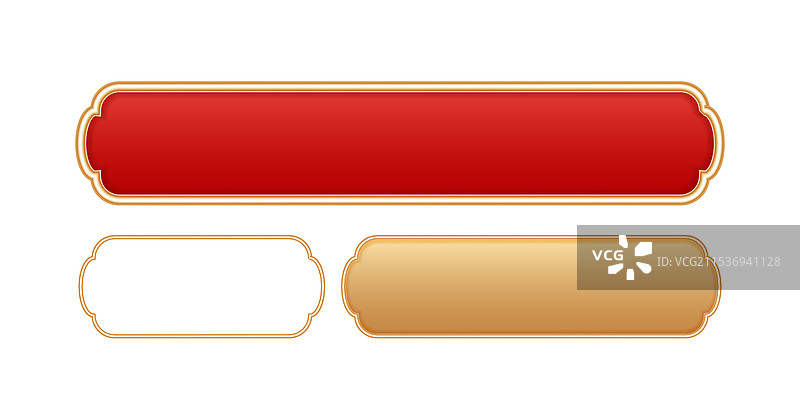 文字标题框边框矢量图形图片素材